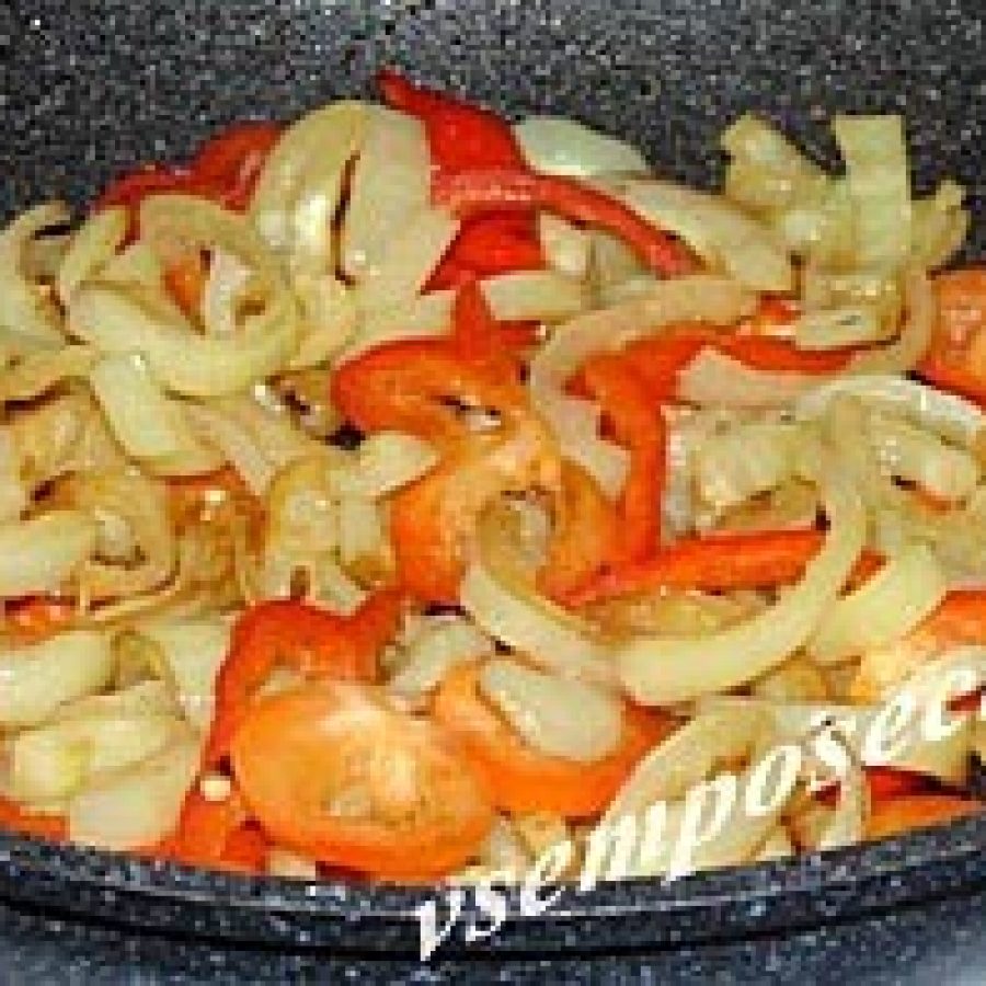 перец для овощного рагу с кабачком